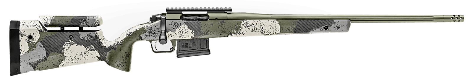 Springfield Armory BAW92265CMGA 2020 WayPoint  6.5 Creedmoor 5+1 22" Evergreen Camo Hybrid Profile w/Adjustable Cheek Comb Stock Mil-Spec Green Cerakote Right Hand