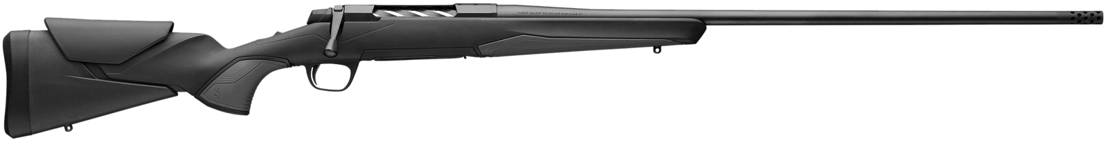 Browning 036031211 X-Bolt 2 Micro Full Size 243 Win 4+1 20" Matte Blued Threaded Sporter Barrel, Matte Blued Drilled & Tapped Steel Receiver, Adjustable Vari-Tech Black Synthetic Stock