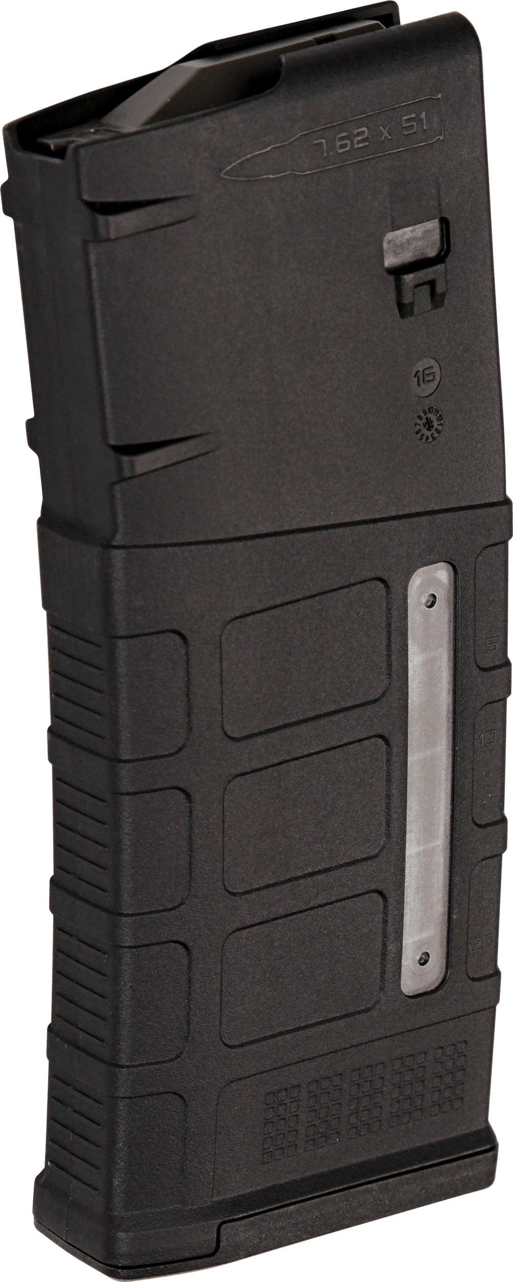 Magpul MAG292BLK PMAG GEN M3 25rd 308 Win/7.62x51mm NATO Fits AR-10/SR25 Black Polymer