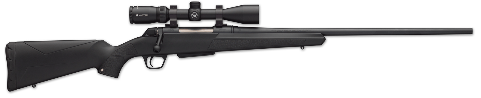 Winchester Guns 535705299 XPR Combo 6.8 Western 3+1 24" Matte Blued Matte Black Synthetic Stock Right Hand (Full Size) Vortex Crossfire II 3-9x40mm No Sights