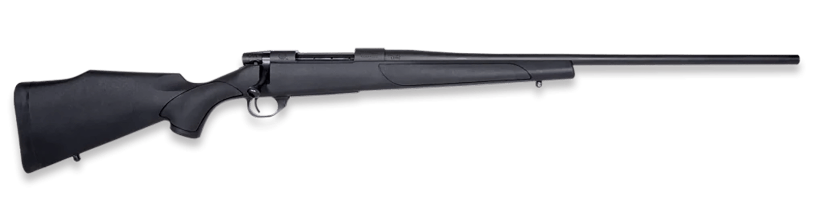 Weatherby VHS350NR0T Vanguard Obsidian 350 Legend 5+1 20" Blued Heavy Threaded Barrel, Blued Drilled & Tapped Steel Receiver, Monte Carlo Black Polymer Stock