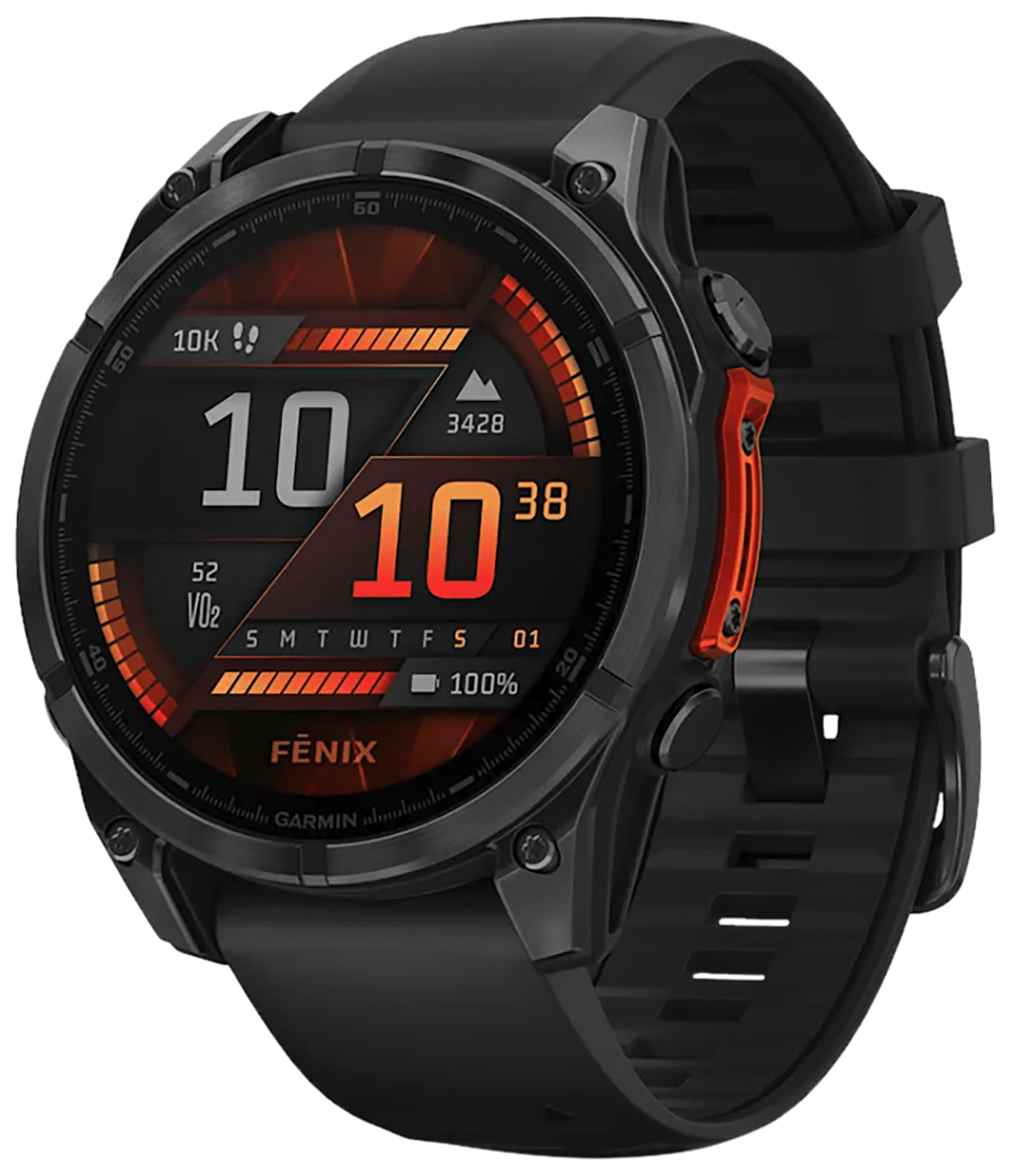 GAR 010-02904-00    FENIX8 47MM AMOLED GRY/BLK