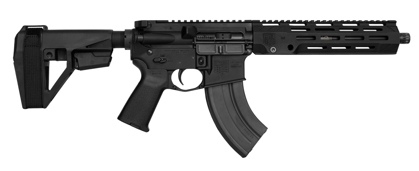 DIA DB1989Y001   338ARC DB15  10.5  26R BRACE  BLK