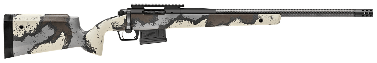 Springfield Armory BAW92265CMCFD 2020 WayPoint  6.5 Creedmoor 5+1 22" Ridgeline Camo Hybrid Profile w/M-LOK Stock Desert Verde Cerakote Right Hand