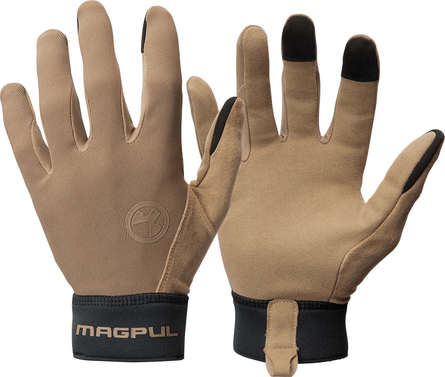 Magpul MAG1014-251 Technical 2.0 Gloves Coyote Touchscreen Synthetic/Suede 2XL