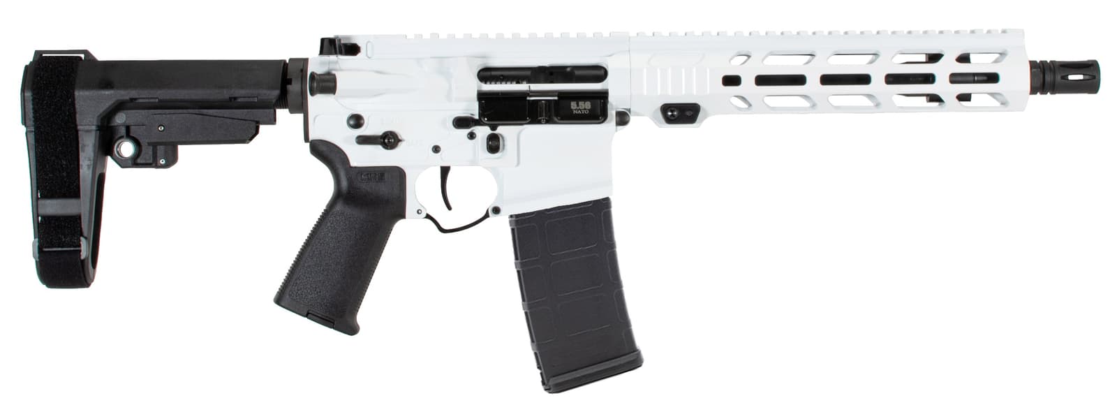 APF 5.56 PISTOL 2.0 10.5 WHITE MLOK