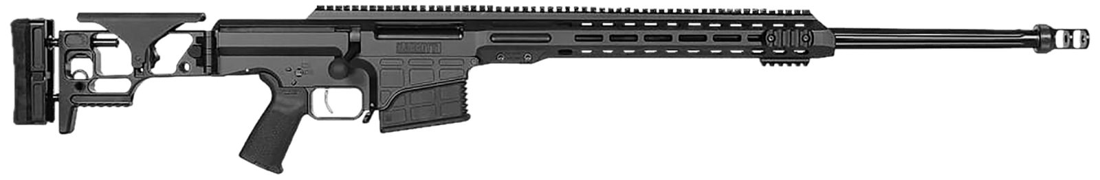 Barrett 18484 MRAD  300 Norma Mag 26" 10+1, Black, Side Folding Stock, Magpul Grip