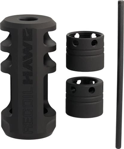 BROWNING RECOIL HAWG MUZZLE BRAKE MTT BLK W/2 COLLARS/TOOL