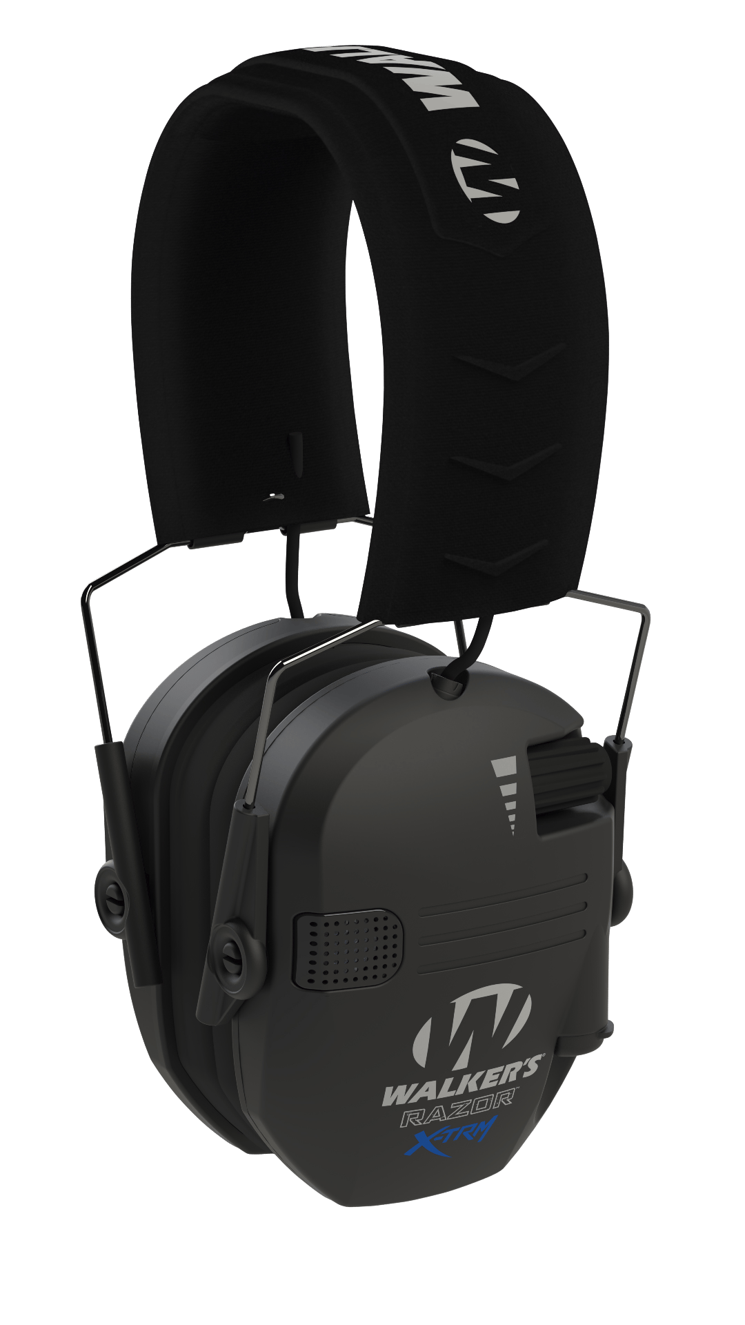 Walker's GWPXDRSEM Razor X-TRM Digital Electronic Muff 21 dB Over the Head Black Polymer