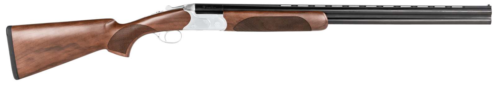 CZ-USA 06473 Redhead Premier 20 Gauge 3" 2rd 28" Gloss Black Chrome Barrel, Silver Satin Chrome Metal Finish, Turkish Walnut Stock Includes 5 Chokes