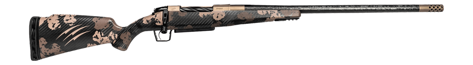 Fierce Firearms ROGSCX22CM18BRS Carbon Rogue XP 22 Creedmoor 3+1 18" Carbon Fiber Match Grade Threaded Barrel, Smoked Bronze Cerakote Steel Drilled & Tapped Receiver, BiPod Rail Forend, Sonora Ambush
