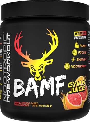 BUCKED UP PRE-WORKOUT BAMF GYM N' JUICE 30 SERVINGS