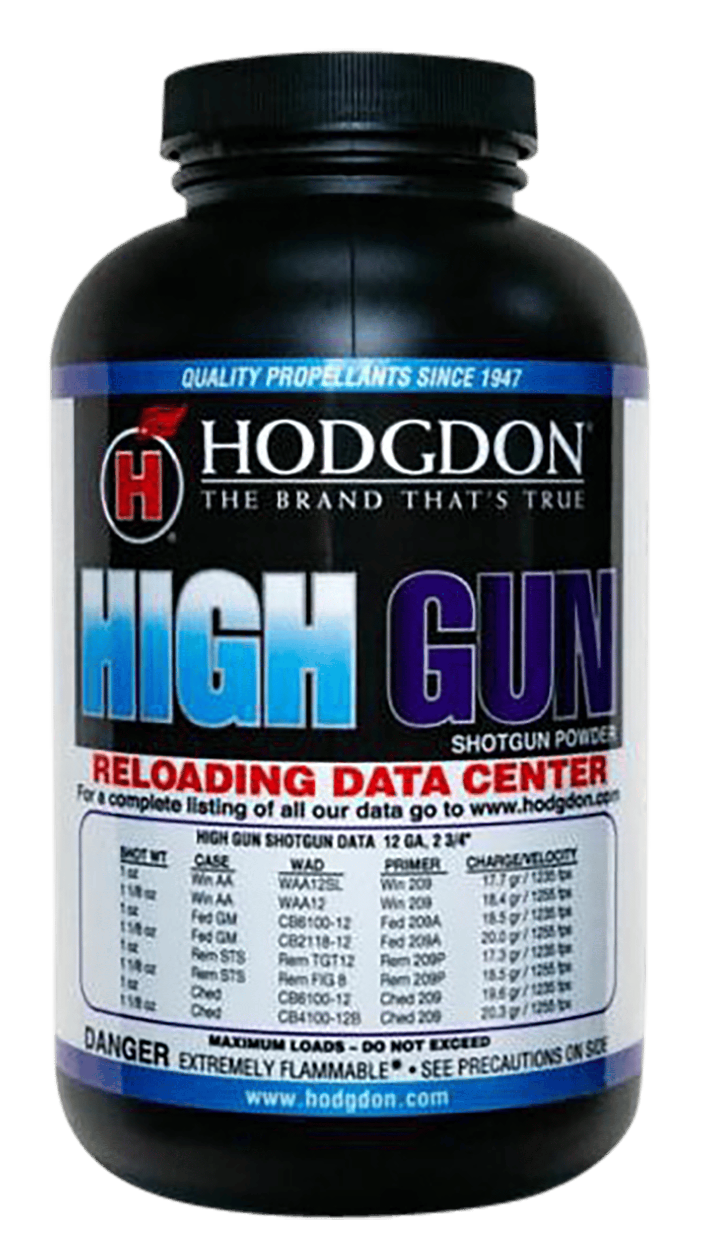 Hodgdon HG1 High Gun Powder Pistol/Shotgun 12 Gauge Gauge 1 lb