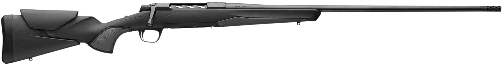 Browning 036003246 X-Bolt 2 Hunter Full Size 300 WSM 3+1 23" Matte Black Threaded Sporter Barrel, Matte Black Drilled & Tapped Steel Receiver, Black Adjustable Vari-Tech w/Grip Module Synthetic Stock