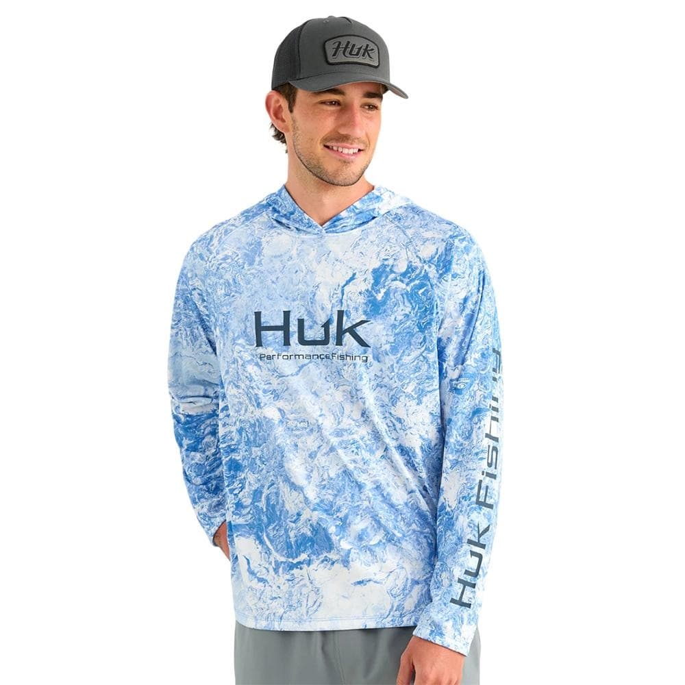 Huk Mossy Oak Pursuit Performance Hoodie MO Regatta M