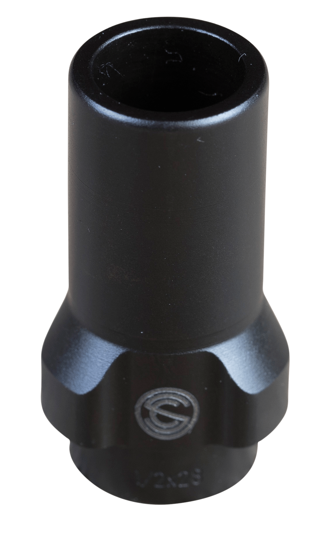 SilencerCo AC2604 3-Lug Muzzle Device 9mm Luger 1/2"-28 tpi