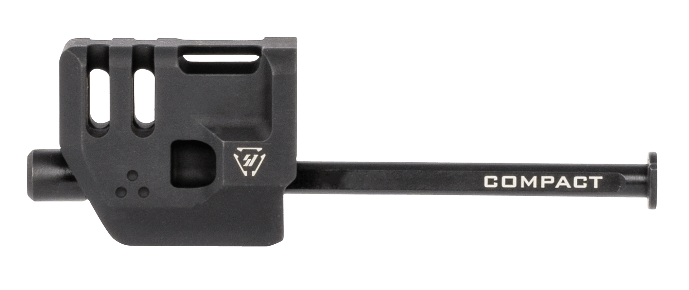 Strike Industries G4MDCOMPC Mass Driver Compensator Black Aluminum with 1.41" OAL for 9mm Luger Glock 19 Gen4
