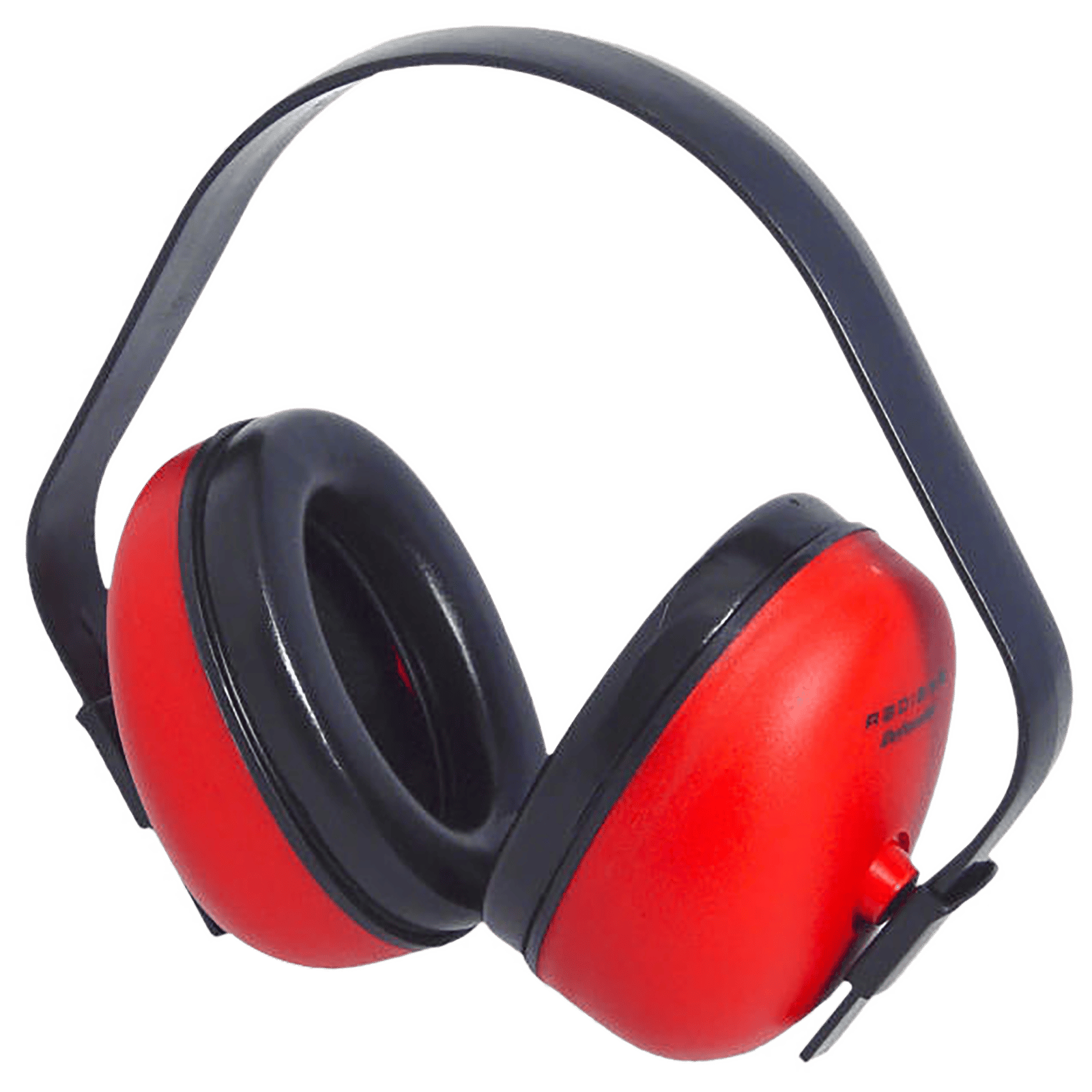 Radians DF0310HC Def-Guard Muff Polymer 23 dB Over the Head Black/Red Adult 1 Pair