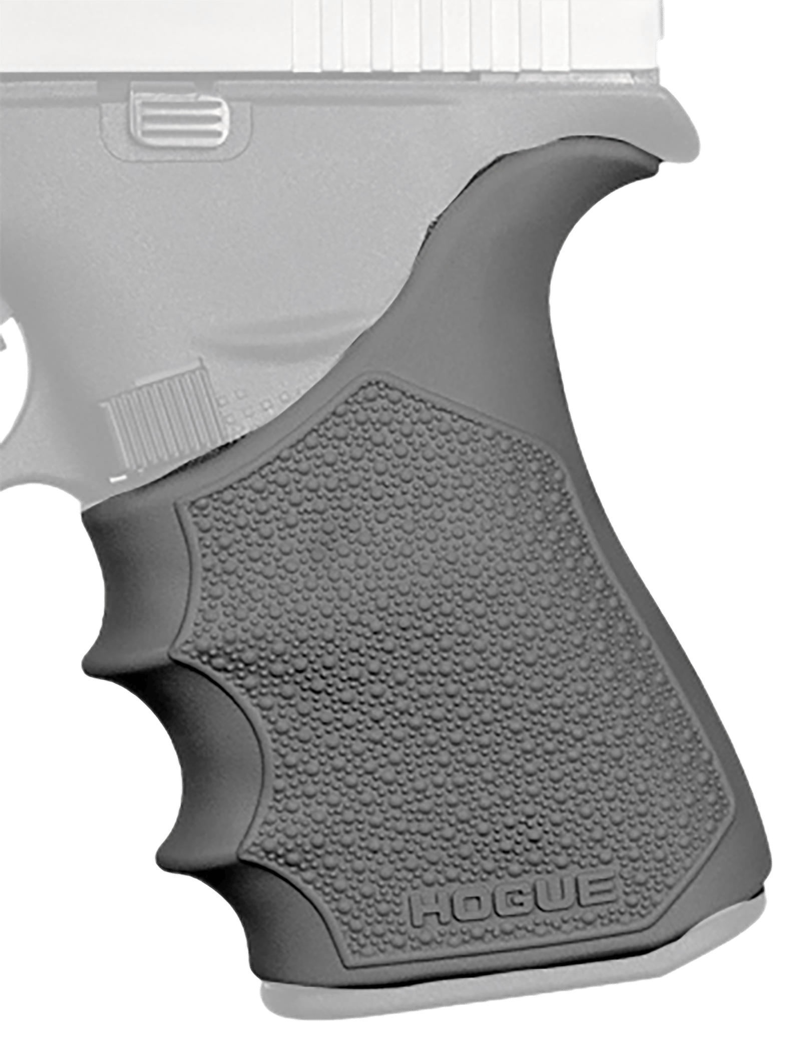 Hogue 18212 Grip Sleeve Handall Beavertail Slate Gray Rubber