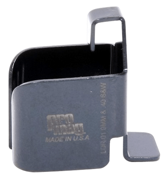ProMag LDR01 Pistol Mag Loader Double Stack Style made of Steel with Black Finish for 9mm Luger, 40 S&W