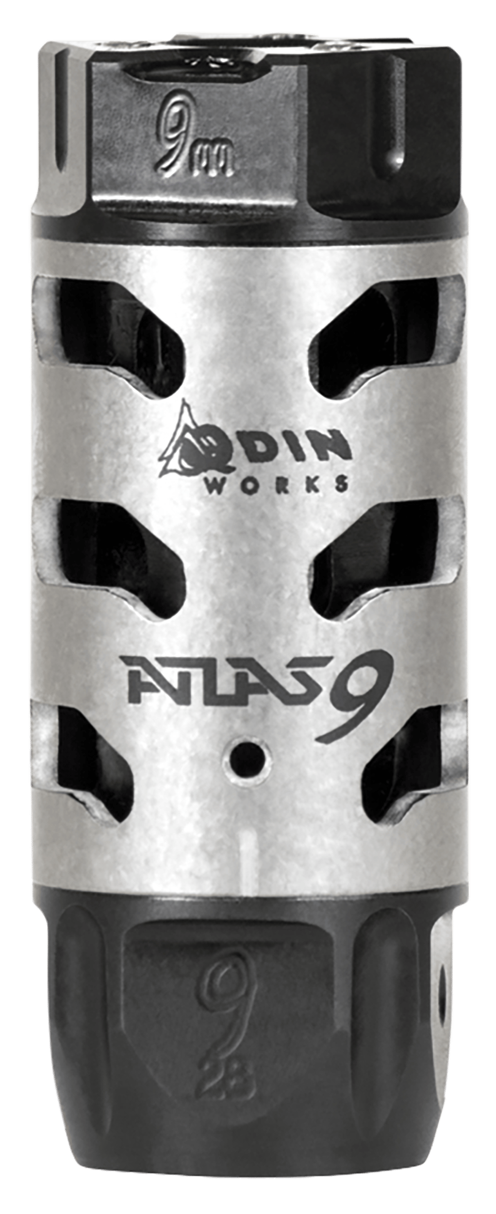 Odin Works MBATLAS928 Atlas Compensator 1/2-28 Threads 2.50" OAL 9mm