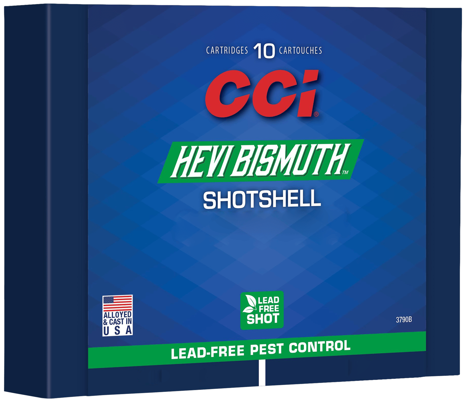 CCI 3744B Pest Control HEVI-Bismuth 44Special/44Rem Mag 10 Per Box/20 Case