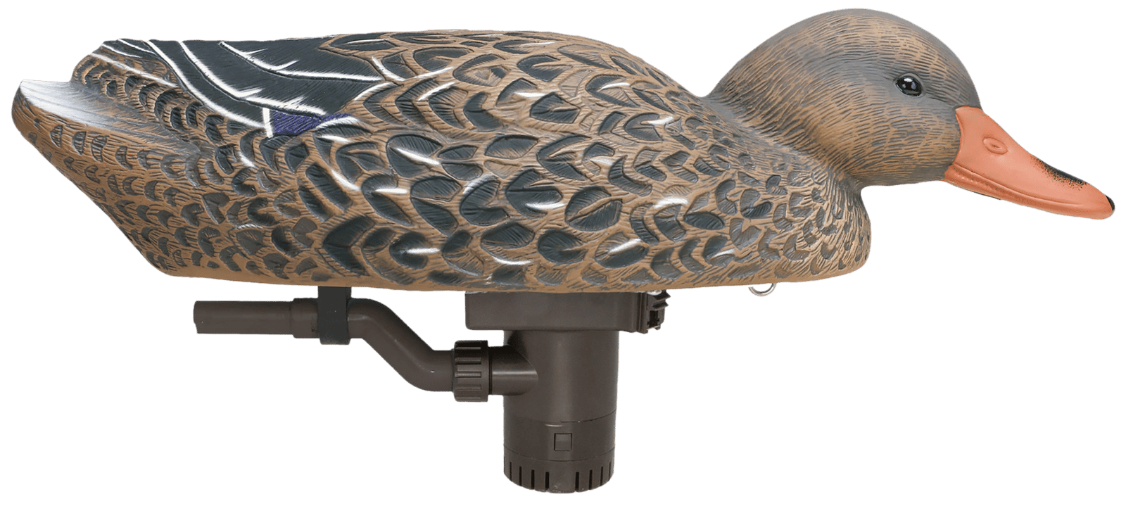 Higdon Outdoors 54084 Battleship Swimmer Pro Mallard Hen Foam Filled Features Built-In Timer