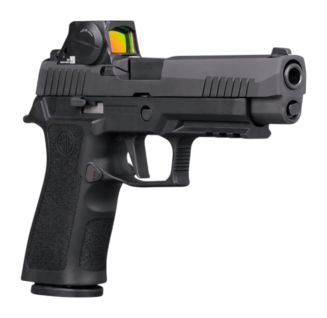 Sig Sauer 320XF9BXR3RXSL10 P320 XFull w/Optic Full Size Frame 9mm Luger 10+1 4.70" Black Nitron Stainless Steel Slide w/Sig ROMEO-X SIG-LOC Pro, Black Stainless Steel Frame w/Picatinny Rail, Black XCa