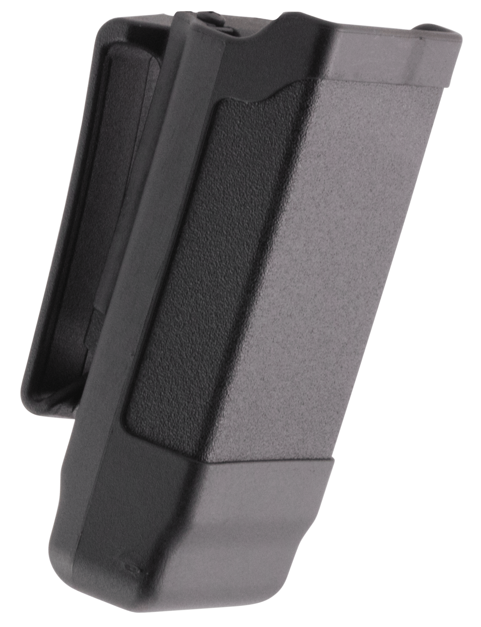 Blackhawk 410500PBK Single Mag Case  Matte Black Polymer Belt Clip Compatible w/ Single Stack 9mm/40/45/357