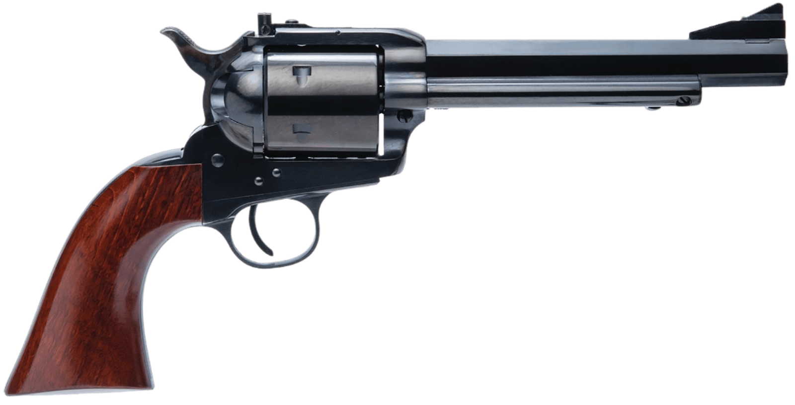 Cimarron CA362 Bad Boy  44 Mag 44 Special 6 Shot 6" Blued Octagon Barrel, Blued Cylinder, Blued Steel Frame, Walnut Grip, Exposed Hammer