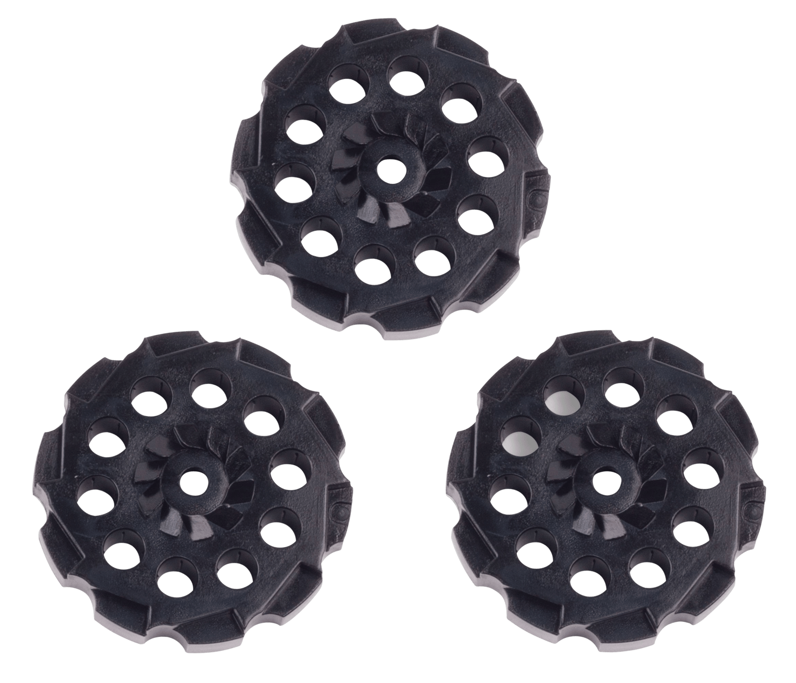 Crosman 407T Spare Clips Air Pistol 177Pellet Black Plastic