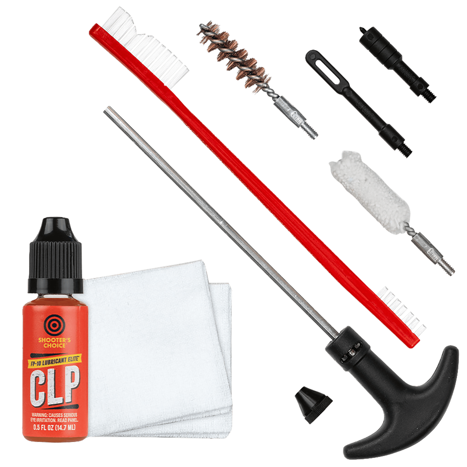 Shooters Choice SHFSRK9MM Gun Rod Cleaning Kit 9mm Pistol