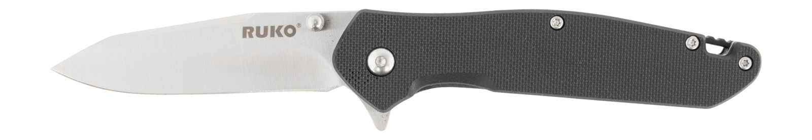 RUKO RUK0187BK    420A 3.25"TACT BLK GFR FOLDING