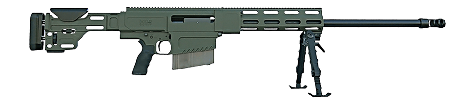 HM Defense HM50B250BMGODG HM50B2 Gen2 50 BMG 10+1 29.25" Black Cerakote Match Grade Threaded Barrel, OD Green Cerakote Aluminum Receiver w/Picatinny Rail, M-LOK Handguard, HM Precision Adj Aluminum St