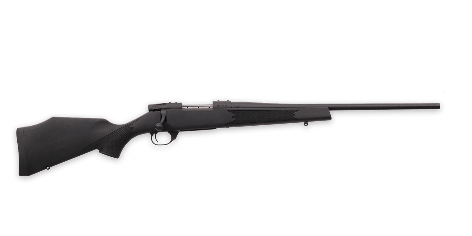 Weatherby VYT65CMR0T Vanguard Synthetic Compact 6.5 Creedmoor 4+1 20" Matte Blued #1 Threaded Barrel, Matte Blued Drilled & Tapped Steel Receiver, Black Adjustable Synthetic Stock