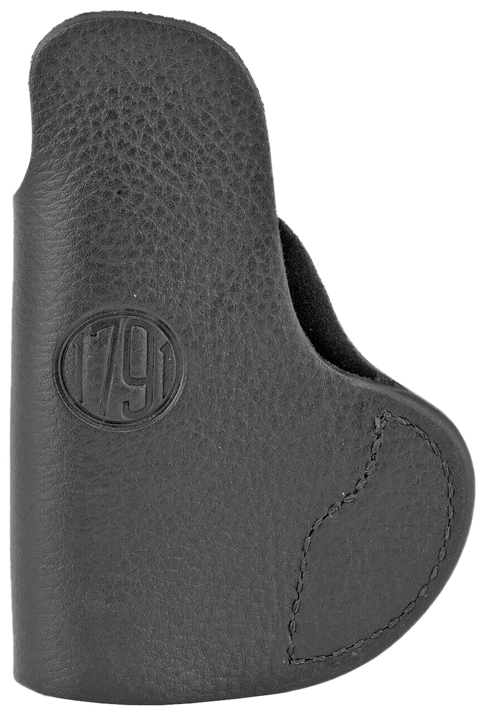 1791 Gunleather SCH0NSBR SCH  IWB Size 0 Night Sky Black Leather Belt Clip Fits Sig P238/S&W Bodyguard Right Hand