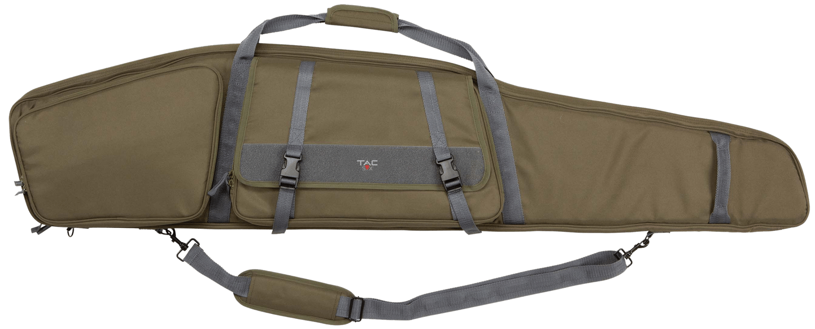 Tac Six 10954 Garrison Rifle Case OD Green 600D Polyester Foam Padding