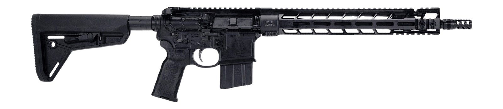 Primary Weapons MK1M2R6ARC14PW MK1 Mod2 6mm ARC 20+1 14.50" Black Anodized Aluminum Receiver w/Picatinny Rail, PicLok Handguard, Magpul SL Black Polymer Stock, Black Magpul K2 Grip, Ambidextrous