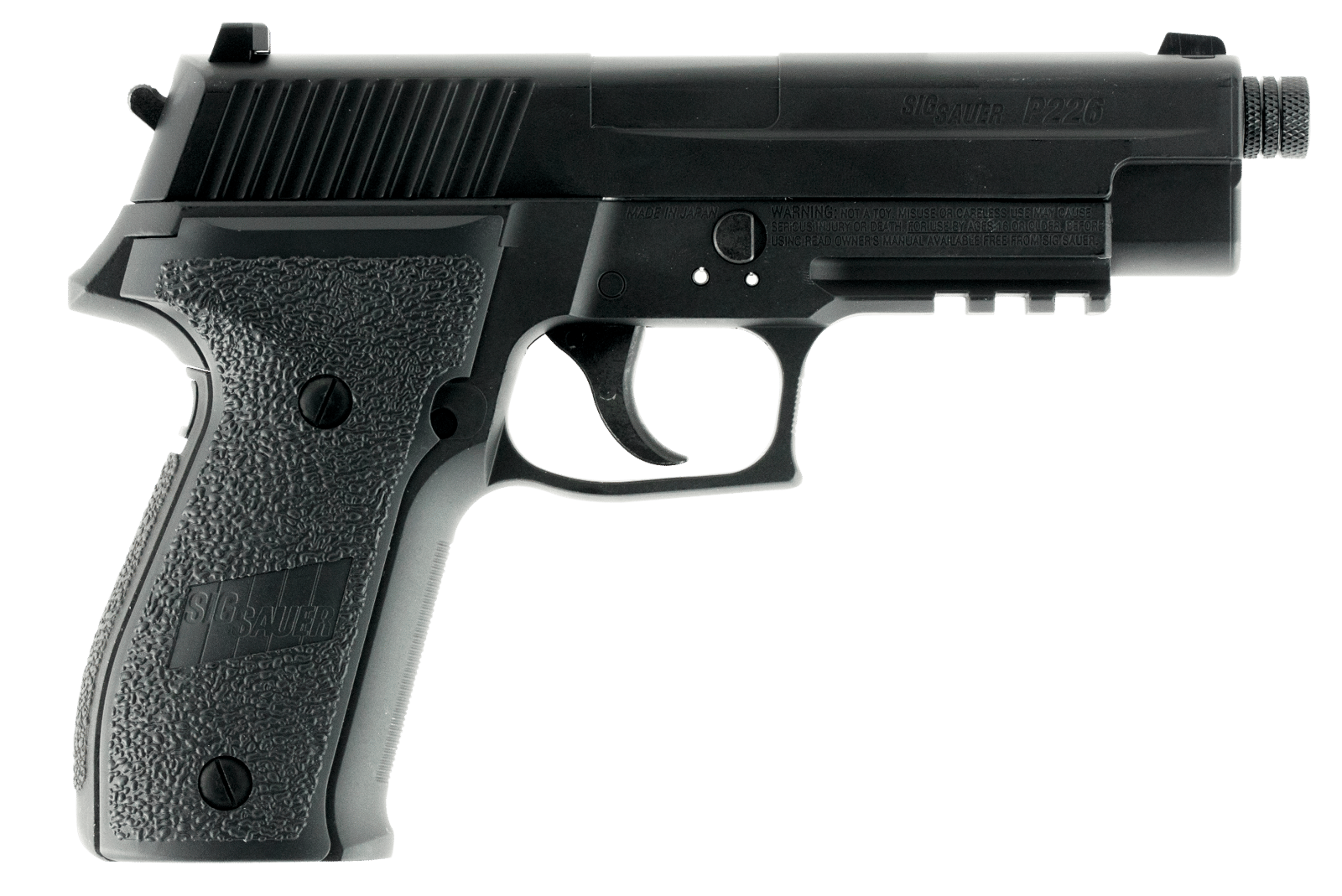 Sig Sauer Airguns AIR226F P226 Air Pistol CO2 177 16+1 Black Polymer Grips