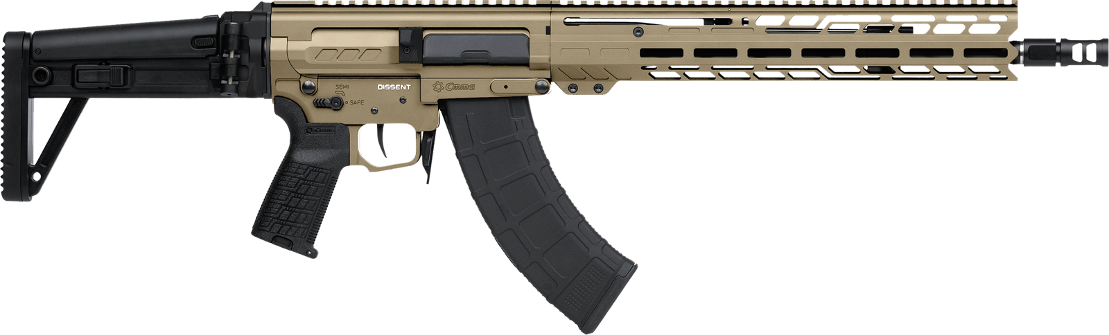 CMMG 86A7F0B-CT  DISSENT MK4 762X39 14.3 PW COYTAN