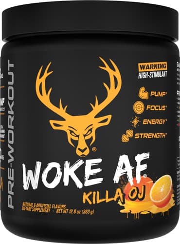 BUCKED UP PRE-WORKOUT WOKE AF KILLA OJ 30 SERVINGS!