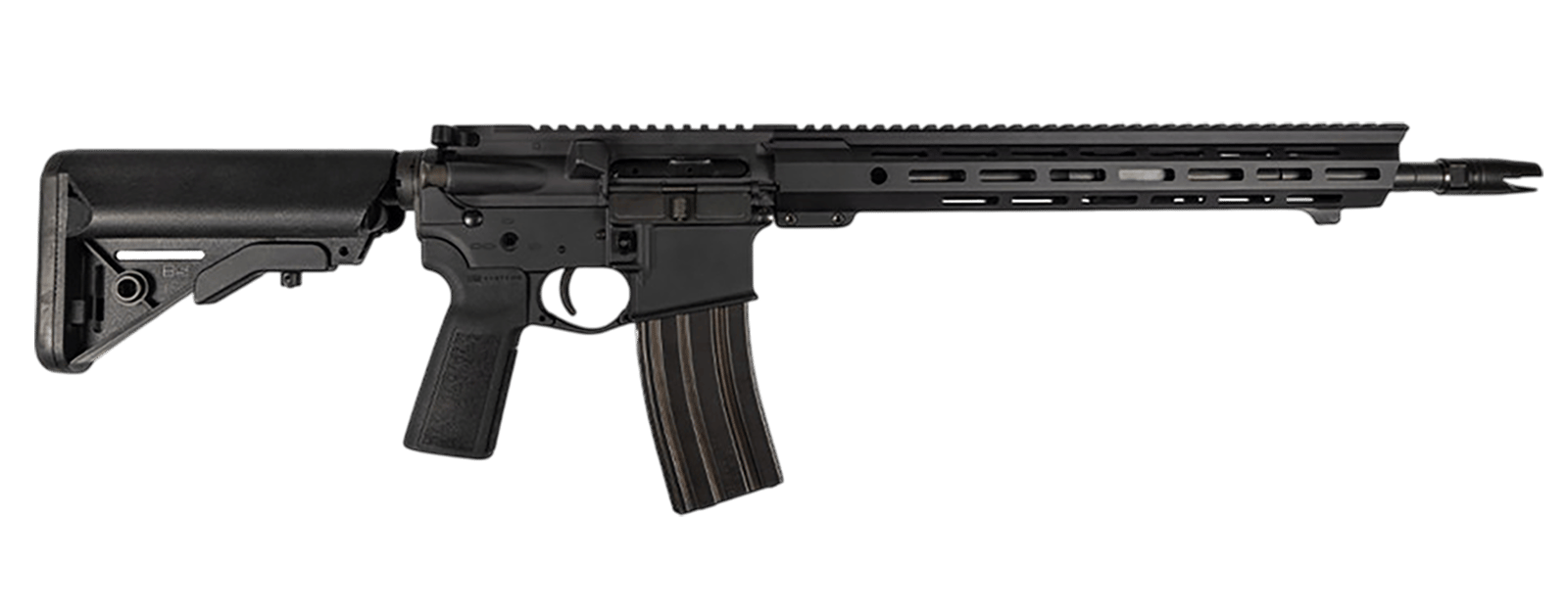 Franklin Armory 0010066BLK Binary OPS-16 5.56 NATO 30+1 16" Black LTW Contour Barrel, Black Aluminum Receiver w/Picatinny Rail, M-LOK Handguard, B5 SOPMOD Black Polymer Stock, B5 P Type 23 Grip
