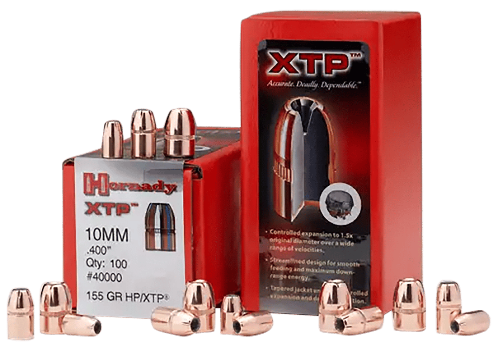 Hornady 35730 XTP  38 Cal .357 125 gr 100 Per Box/ 25 Case
