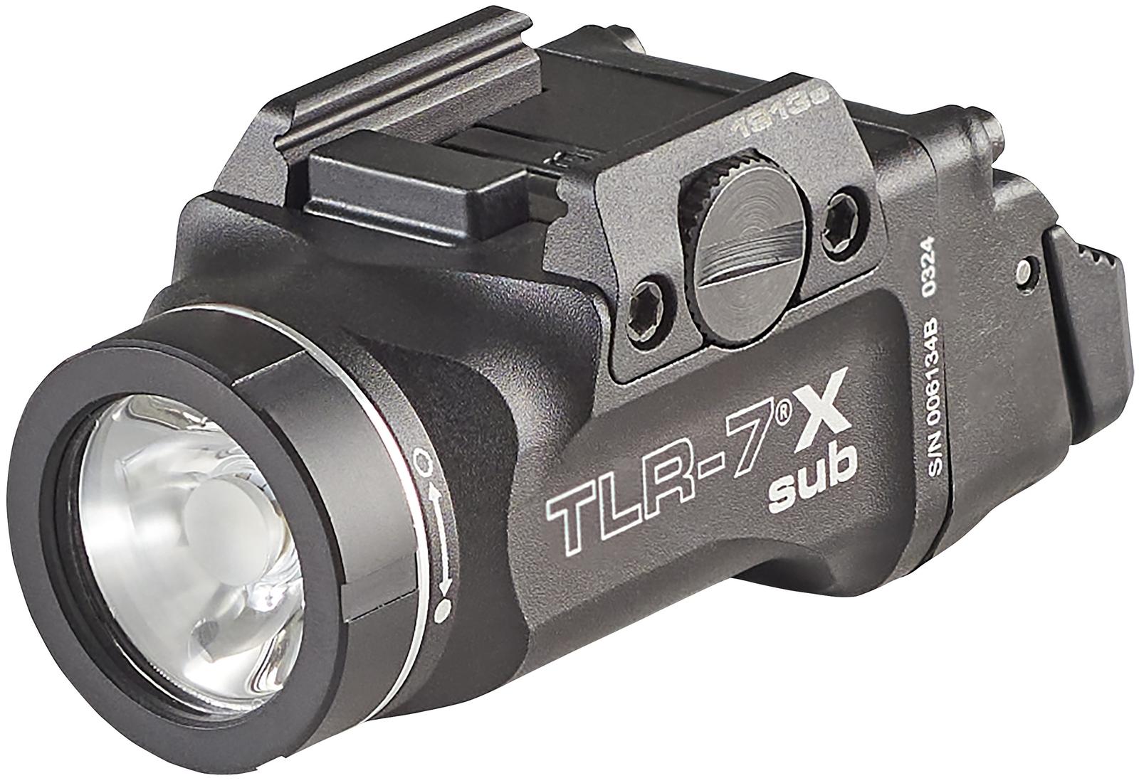 Streamlight 69407 TLR-7 X Sub USB  Black Anodized 500 Lumens  White LED S&W M&P M2.0 Subcompact/Beretta Px4 Storm