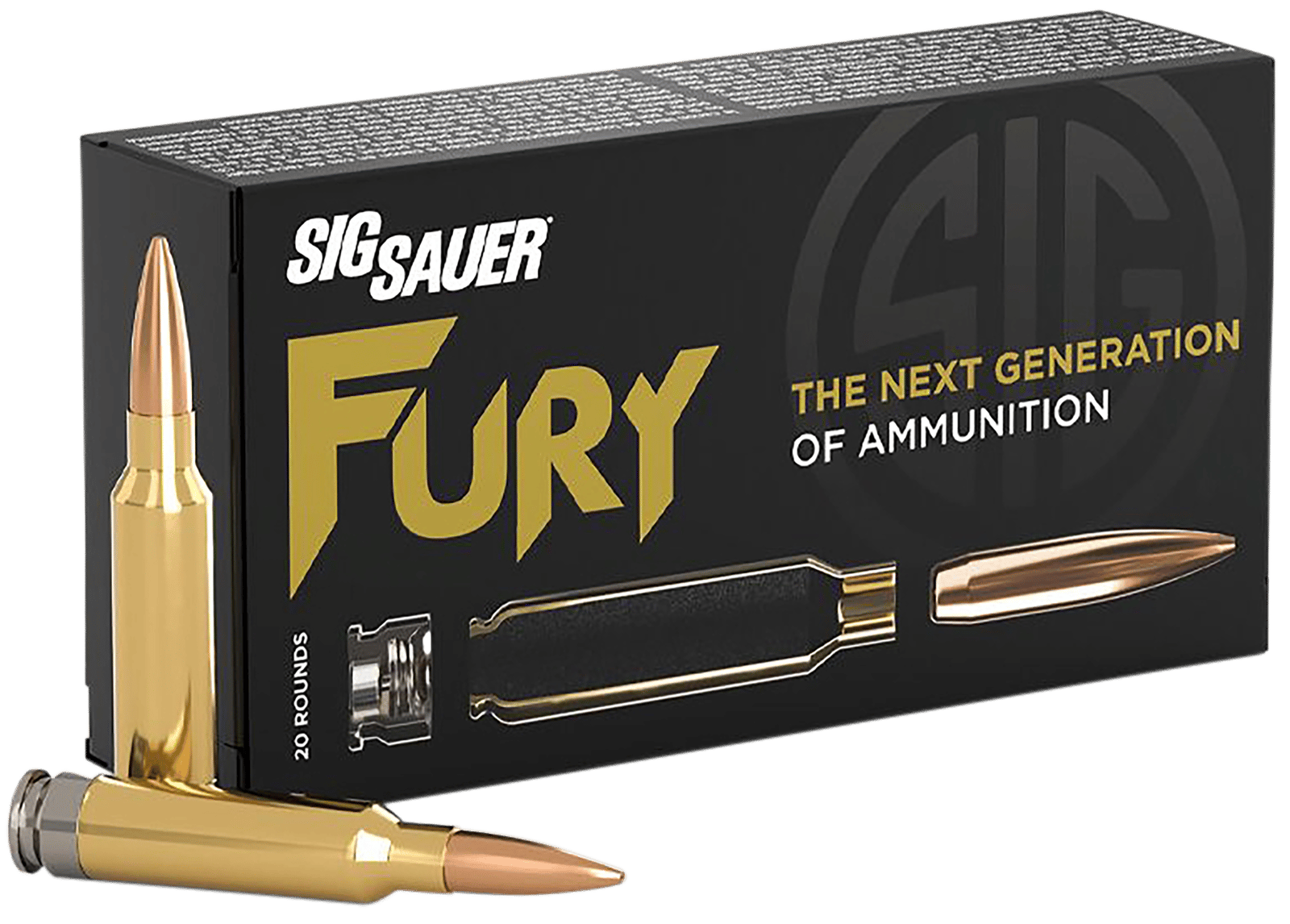 Sig Sauer H277SFOTM15520 Fury  277 Fury 150 gr 20 Per Box/ 10 Cs