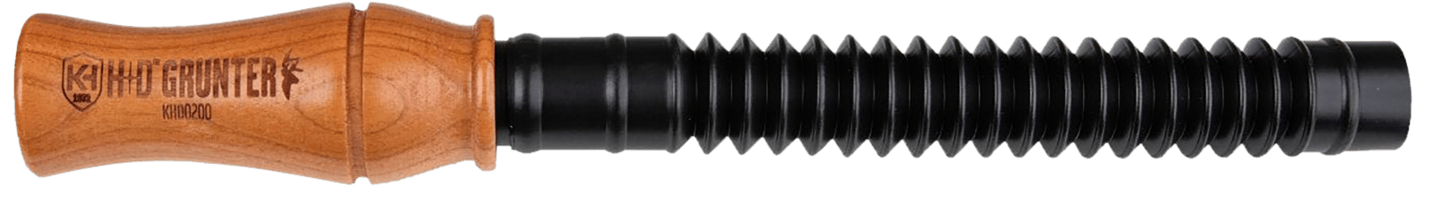 Moultrie KHD0200 HD Grunter Deer Call Attracts Deer Hardwood Cherry/Black Plastic Tube