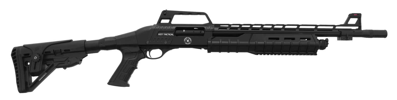 Silver Eagle Arms RZ17TAC RZ17 Tactical 12 Gauge 3" 4+1 18.50" Chrome-Lined Barrel, Black Steel Receiver, Black Fixed Adjustable Length & Comb Stock, Pistol Grip