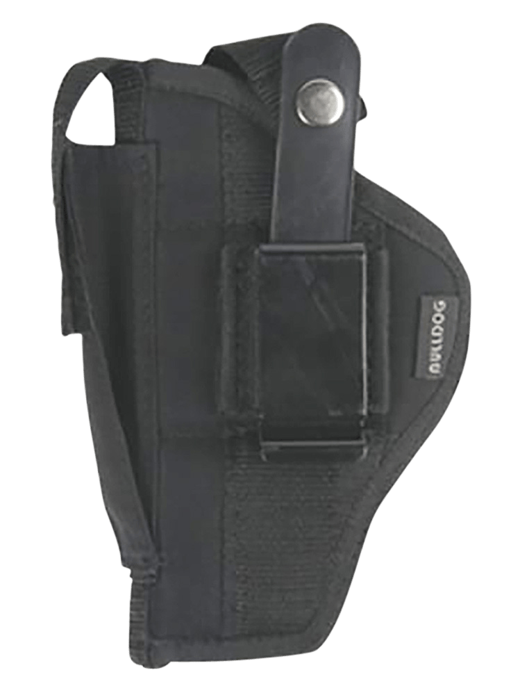 Bulldog FSN30 Extreme  OWB Black Nylon Belt Loop/Clip Fits Compact  3-3.5" Fits 3-4" Barrel Ambidextrous
