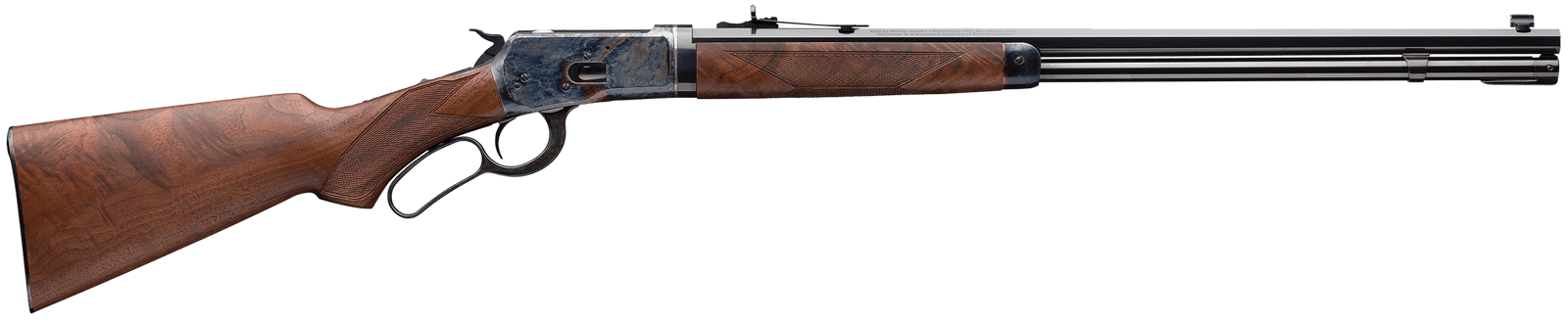 Winchester Repeating Arms 534283140 Model 1892 Deluxe Takedown Full Size 44-40 Win 11+1 24" Polished Blued Octagon Barrel, Color Case Hardened Steel Receiver, Grade V/VI Walnut Fixed Stock
