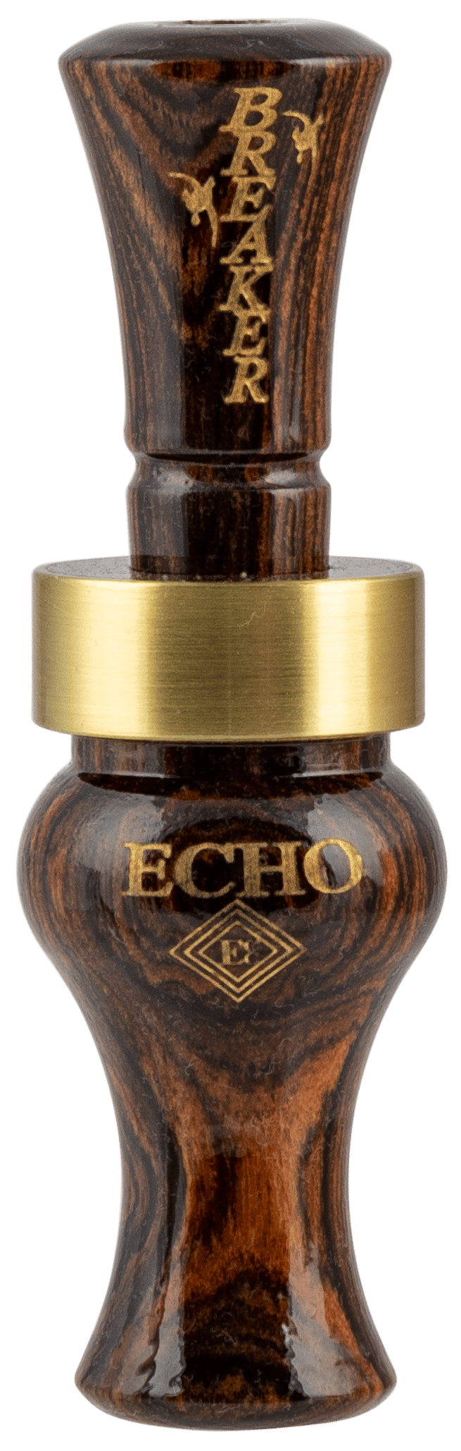 Echo Calls 78913 Breaker  Single Reed Mallard Hen Sounds Attracts Ducks Brown Bocote Timber